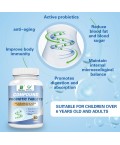 Compund Probiotics Supplement with Prebiotics & Digestive Enzymes,60 Tablets