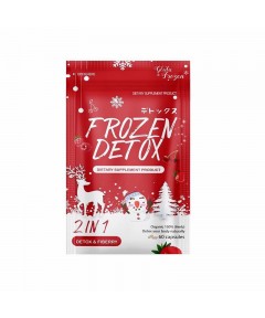 Frozen Detox 2 in 1 Detox & Fiberry Slimming, Organic Herbs for Weight Loss - 60 Capsules